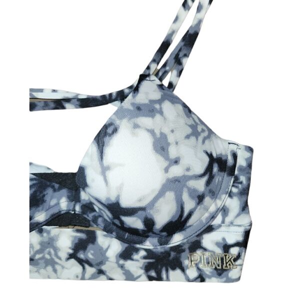 NWOT BUNDLE Victoria's Secret PINK Bonded Scoop Push-Up Bra XS - Picture 4 of 15